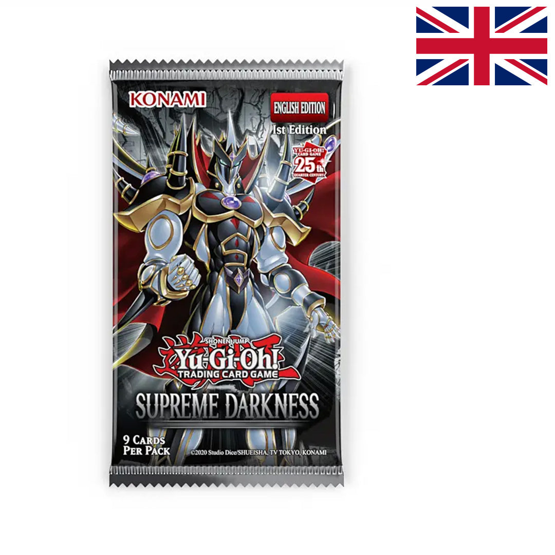 Supreme Darkness Booster – 1st Edition – Yu-Gi-Oh! 🇬🇧 Englisch CoolUp Cards